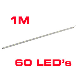 1m Rigid LED Strip with alloy end clips. ImpactLED blister